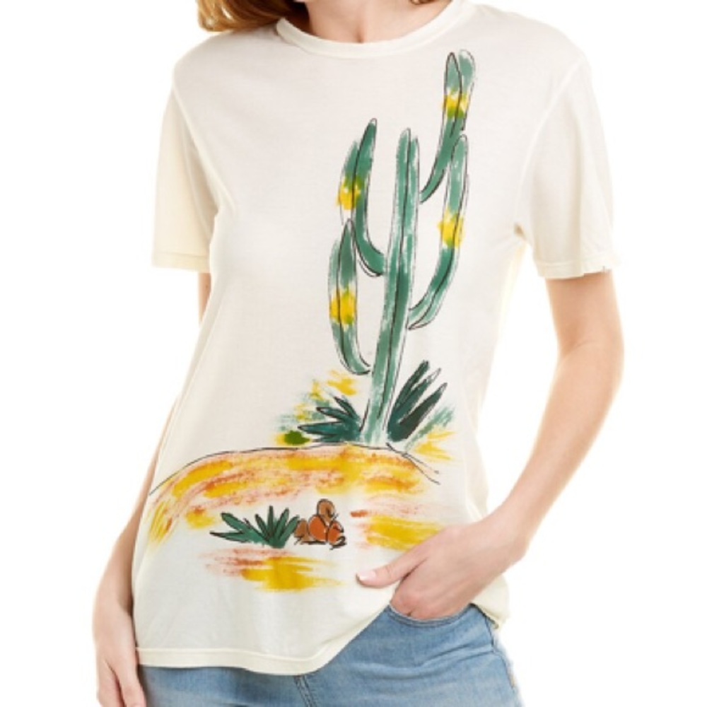 BURNING TORCH Los Angeles Cactus T-Shirt